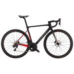 Wilier 0 SL Disc - 105 Di2 - NDR38 - Carbon Roadbike - 2023 - black red matt