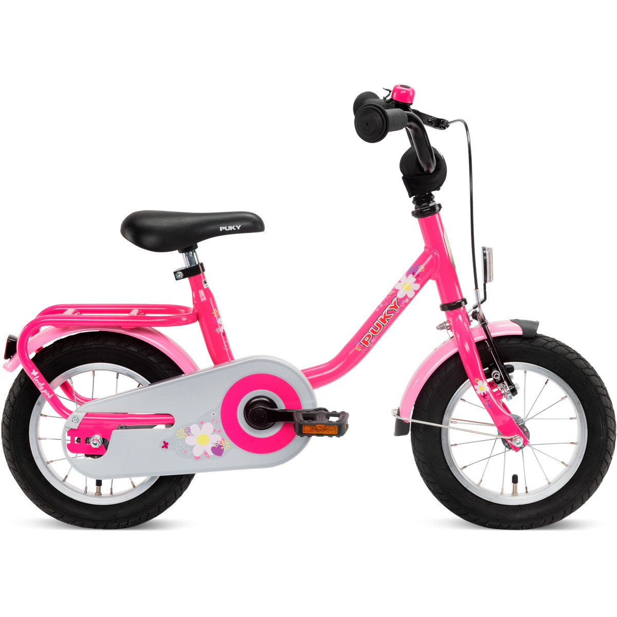 00004111-puky-steel-01-949723.jpg Puky Steel - 12" Kids Bike - lovely pink - Image 1