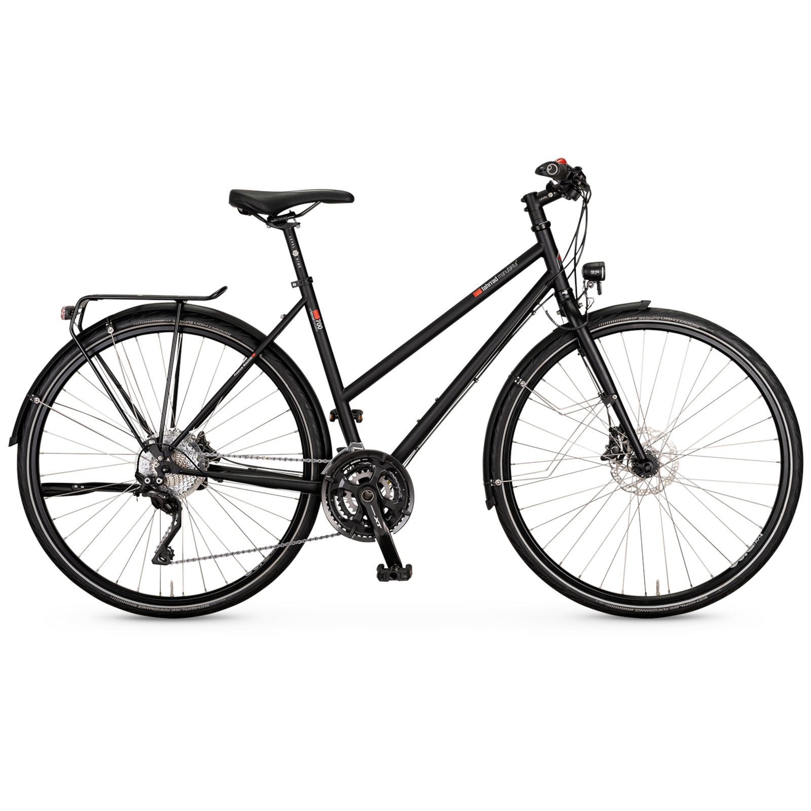 102220072-vsf-t-700-shimano-deore-xt-30g-women-1087767.jpg vsf fahrradmanufaktur T-700 Disc XT - Women Touring Bike - 2023 - ebony matt - Image 1