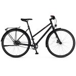 vsf fahrradmanufaktur T-700 Disc Alfine - Women Touring Bike with Belt Drive - 2024 - ebony matt