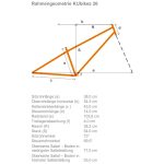 KUbikes 26 MTB 8-Speed Kids Bike - green - Image 2