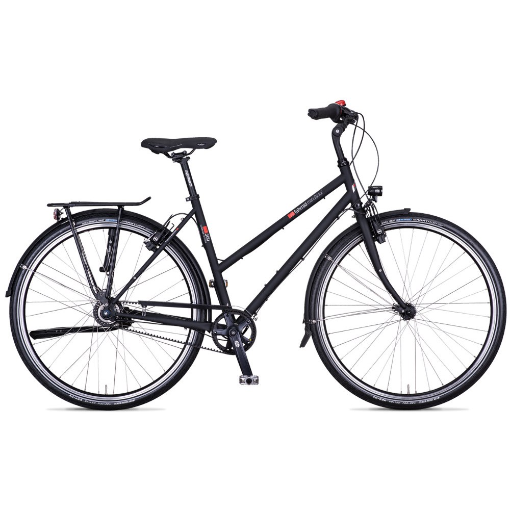 239913-00-d-464947.jpg vsf fahrradmanufaktur T-300 Alfine - Women City Bike with Belt Drive - 2023 - ebony matt - Image 1
