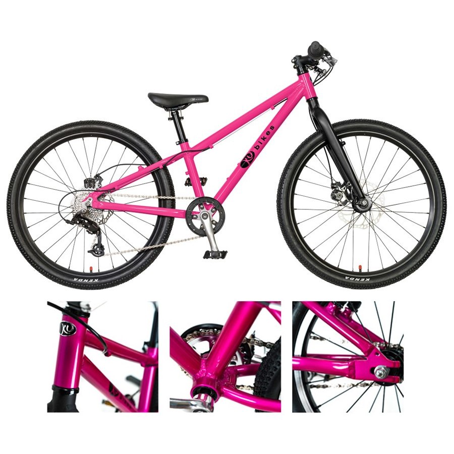 279790-00-d-562753.jpg KUbikes 24S MTB Disc 8-Speed Kids Bike - pink glaze - Image 1