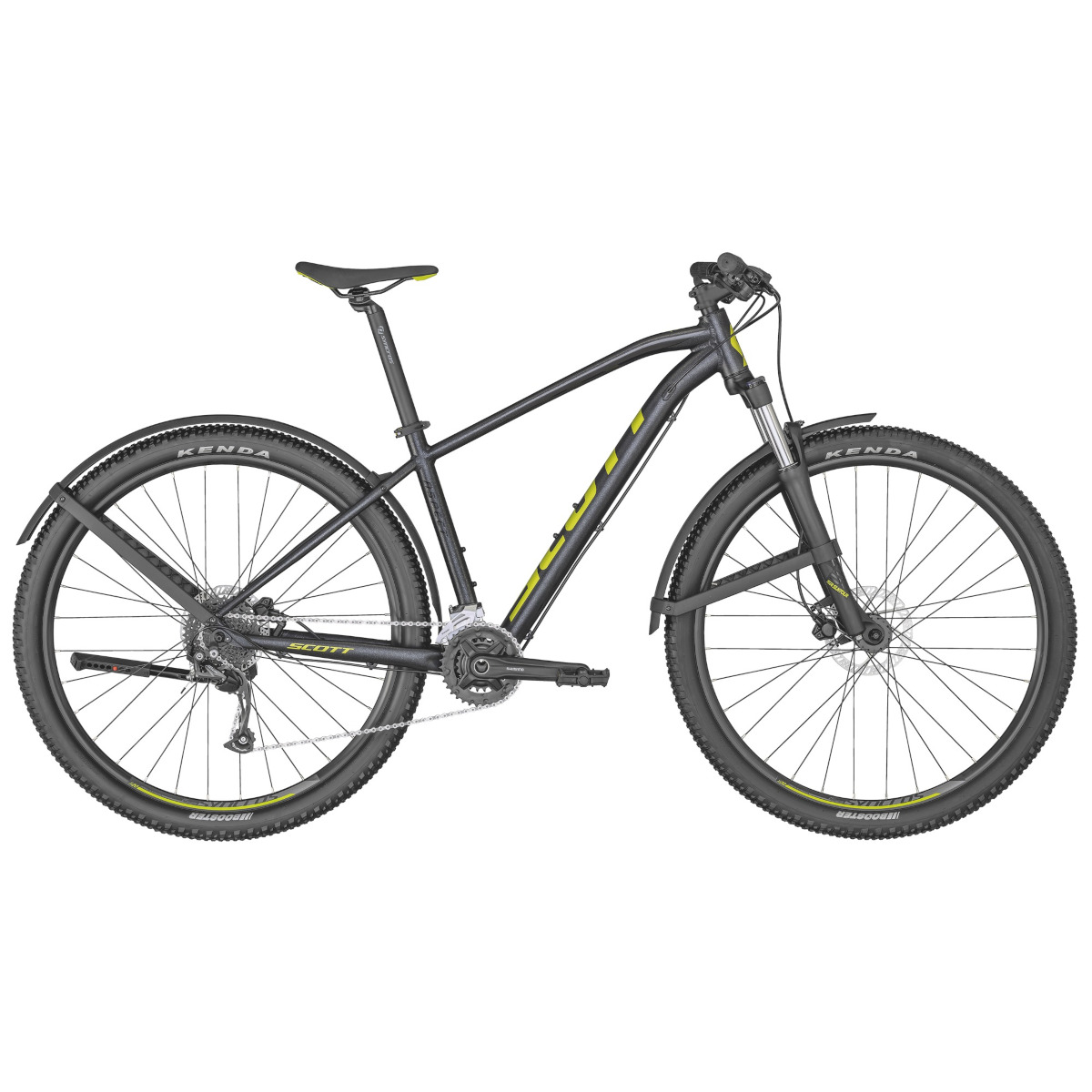 286342-scott-aspect-950-eq-1082845.jpg SCOTT ASPECT 950 EQ - 29" Mountainbike - 2022 - dark grey / quicksilver yellow - Image 1
