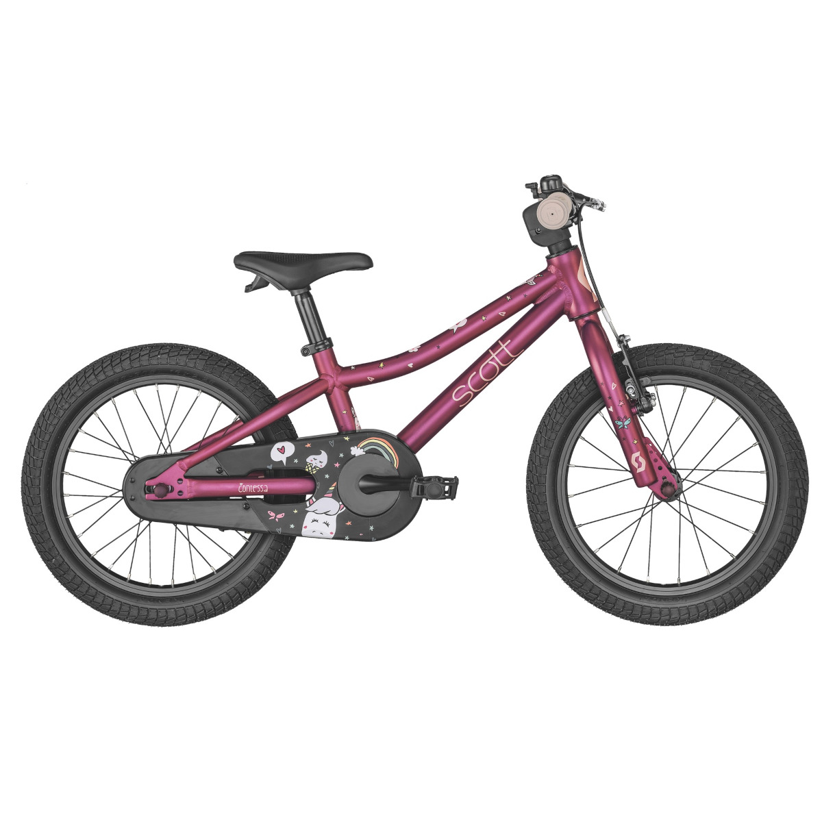 286635-contessa-16-1066024.jpg SCOTT CONTESSA 16 Kids Bike - 16" - 2022 - wine purple / crystal pink - Image 1
