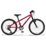 KUbikes 20L MTB 8-Speed Kids Bike - red