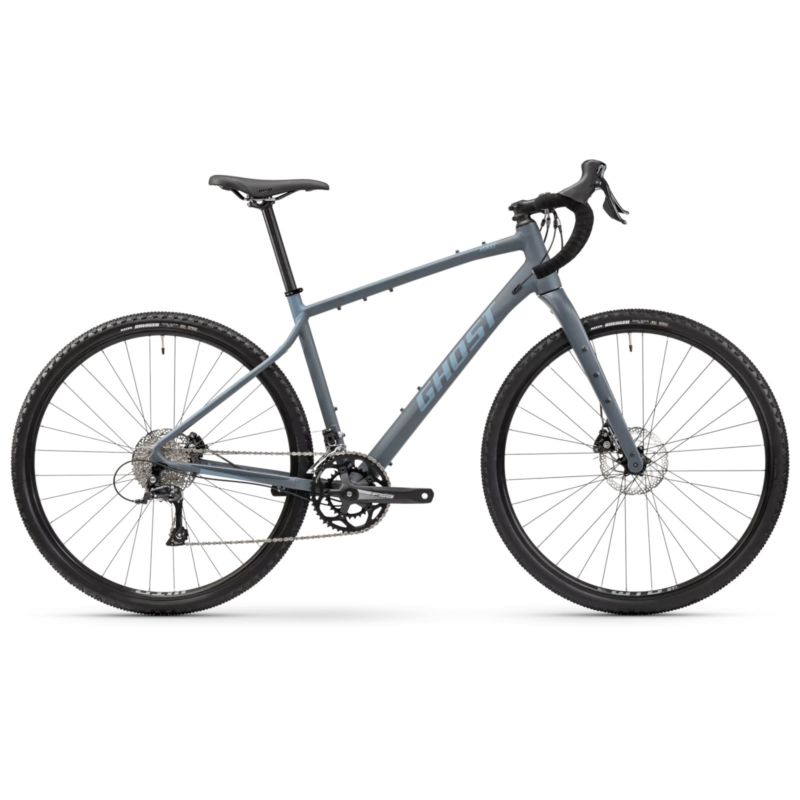 31ak1003-ghost-my23-asket-eq-grey-01-1494455.jpg Ghost ASKET - Gravel Bike - 2024 - matt dark grey / shark blue - Image 1