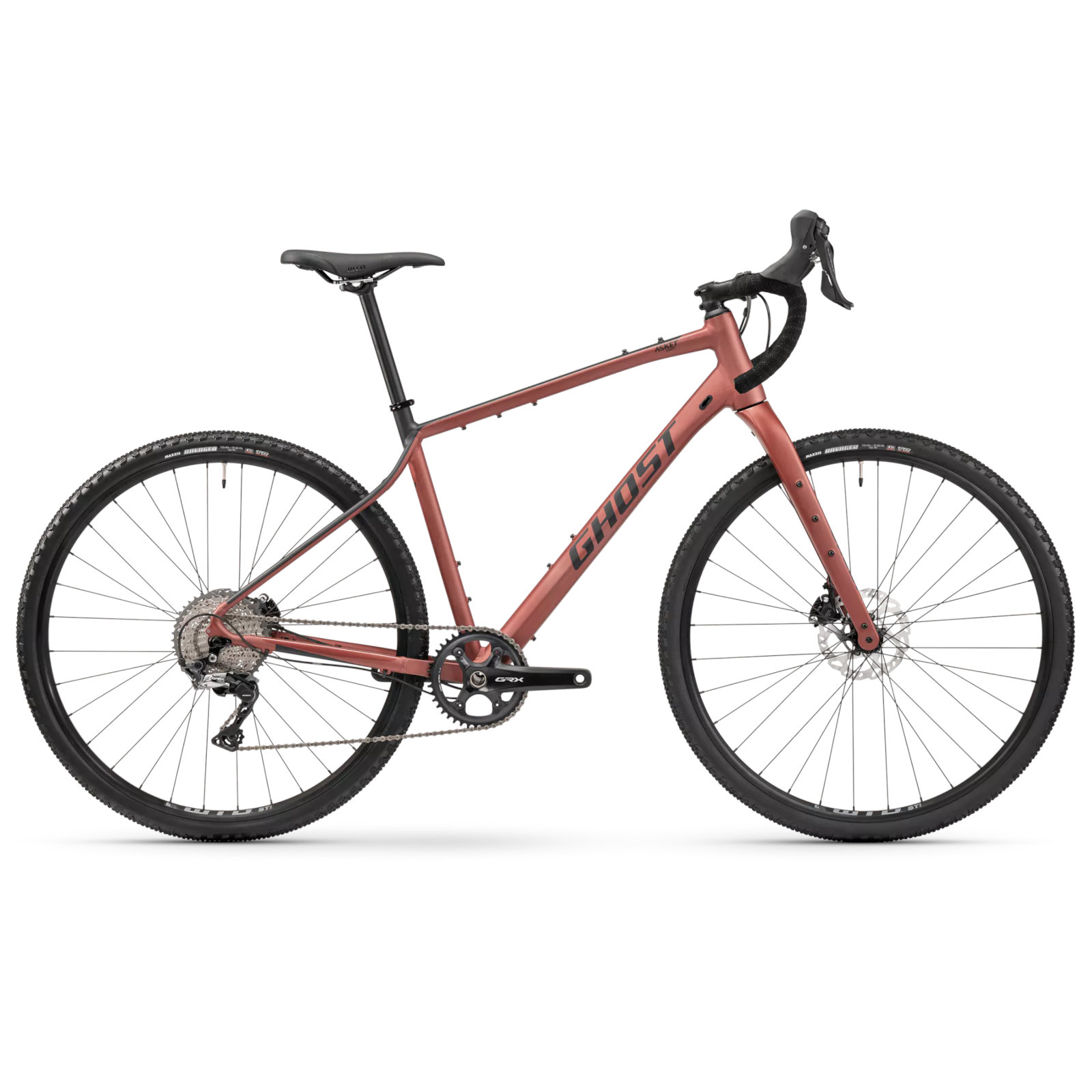 31ak1044-ghost-my23-asket-ad-rustred-01-1494466.jpg Ghost ASKET Advanced - Gravel Bike - 2024 - matt rusted dark red / black - Image 1