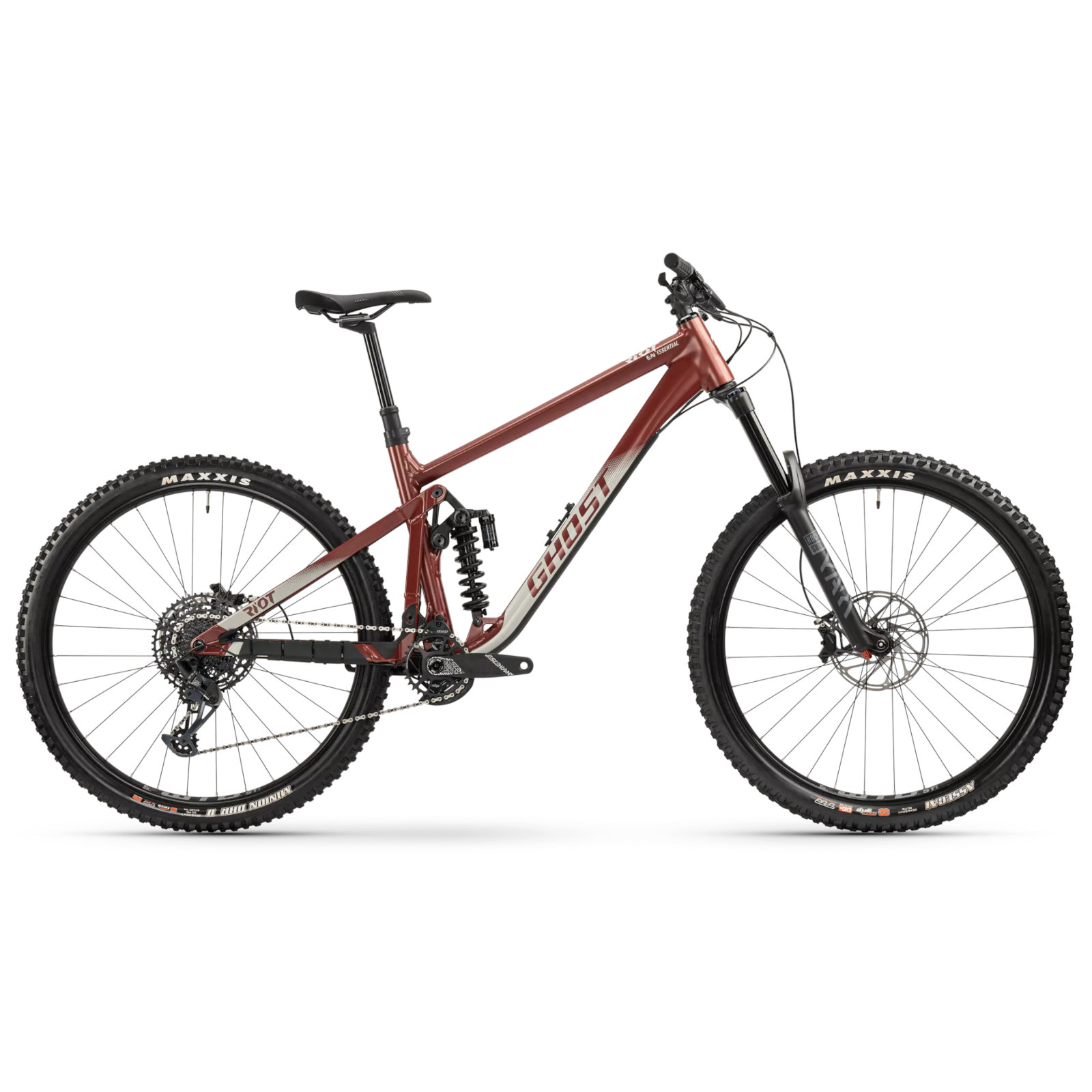 31ri1044-ghost-riot-en-essential-rustred-01-1495087.jpg Ghost RIOT ENDURO Essential - Mountain Bike - 2023 - metallic rust red / dust matt - Image 1