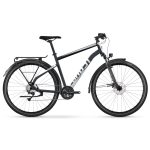 Ghost SQUARE TREKKING Essential - Touring Bike - 2024 - metallic black / urban grey matt