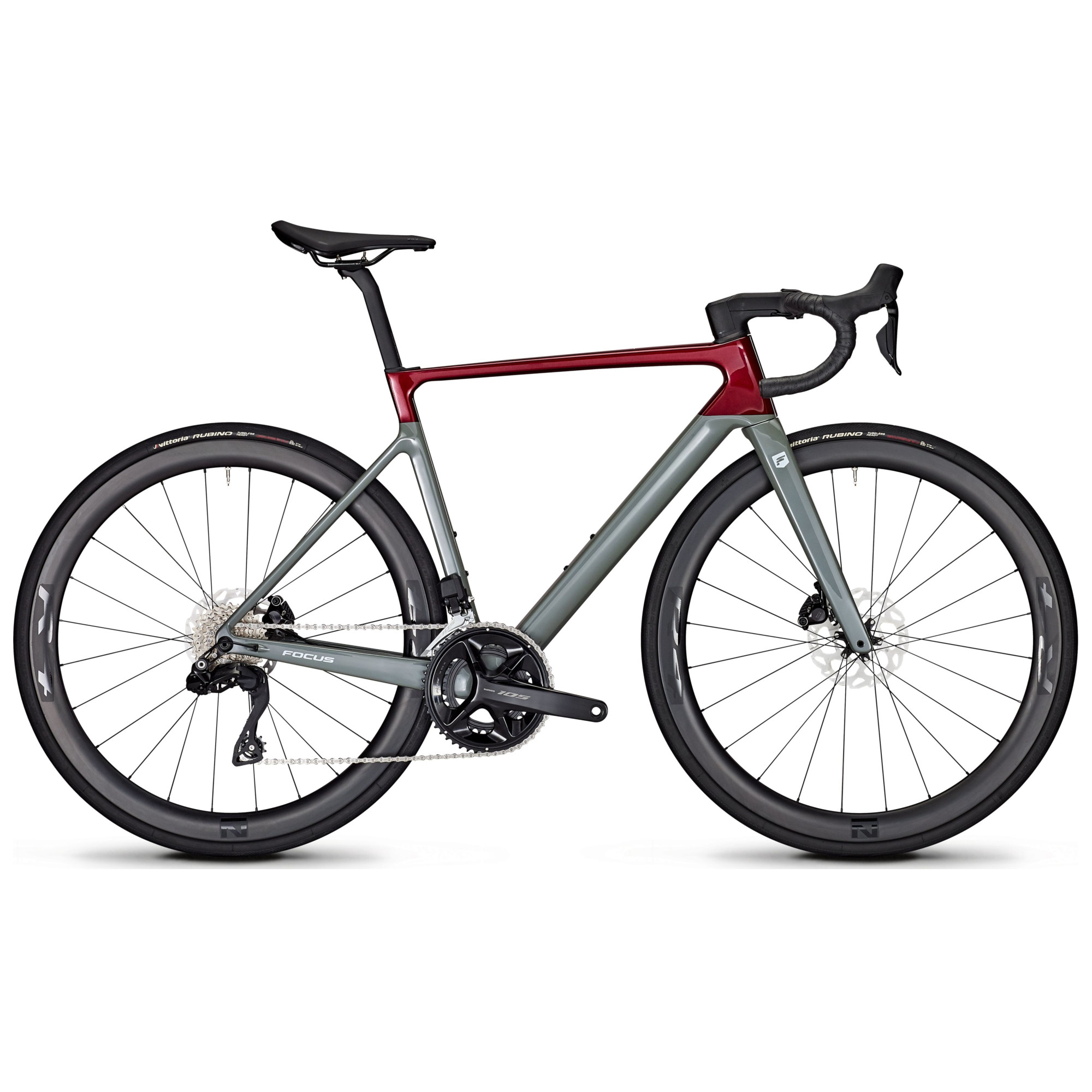 4000990445672-focus-izalco-max-8-1585820.jpg FOCUS IZALCO MAX 8.9 - Carbon Road Bike - 2024 - Mahagonyred glossy / Slategrey glossy - Image 1