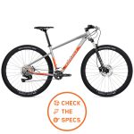 Ghost Kato Advanced - 29" Mountainbike - 2023 - light grey / dark orange A01