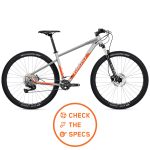 Ghost Kato Advanced - 29" Mountainbike - 2023 - light grey / dark orange A02