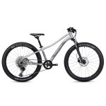 Ghost KATO FULL PARTY - 24" Kids Bike - 2024 - silver chrom / dark silver chrom glossy
