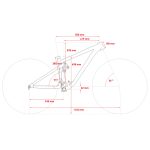 Ghost RIOT YOUTH PRO - 27.5" Youth Mountainbike - 2024 - purple grey / matt black / monarch orange - Image 2