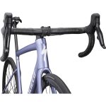 Specialized TARMAC SL8 EXPERT - Carbon Roadbike - 2024 - satin powder indigo tint over silver dust / white - Image 5