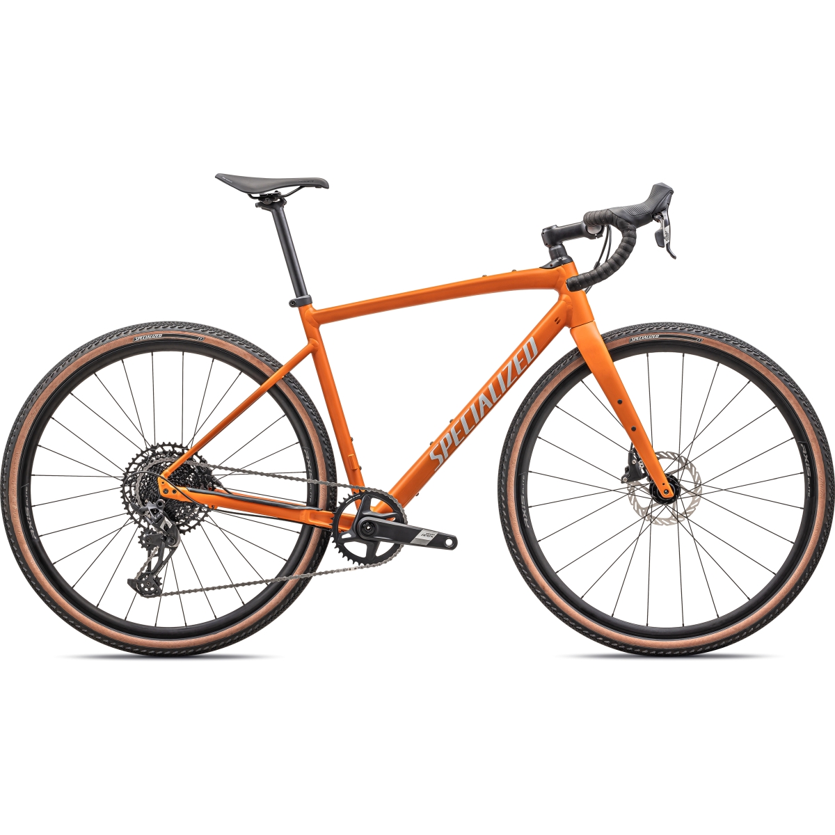 95424-53-diverge-e5-comp-ambrglw-dovgry-04-1609833.jpg Specialized DIVERGE COMP E5 - Gravel Bike - 2024 - satin amber glow / dove grey - Image 1