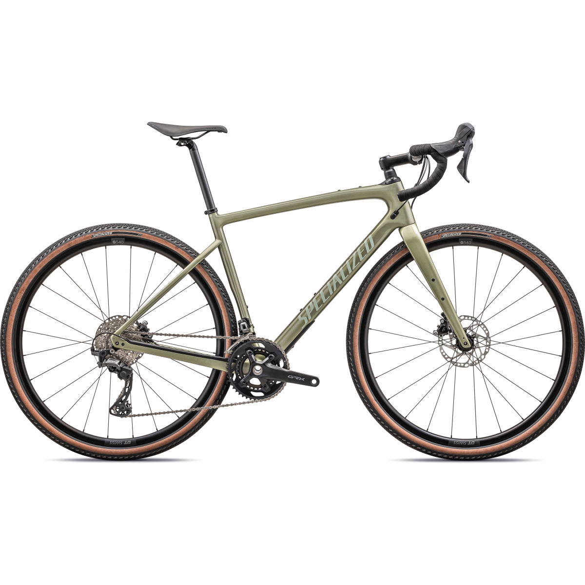 95424-62-diverge-sport-carbon-metspr-spr-02-1609380.jpg Specialized DIVERGE SPORT - Carbon Gravel Bike - 2024 - gloss metallic spruce / spruce - Image 1