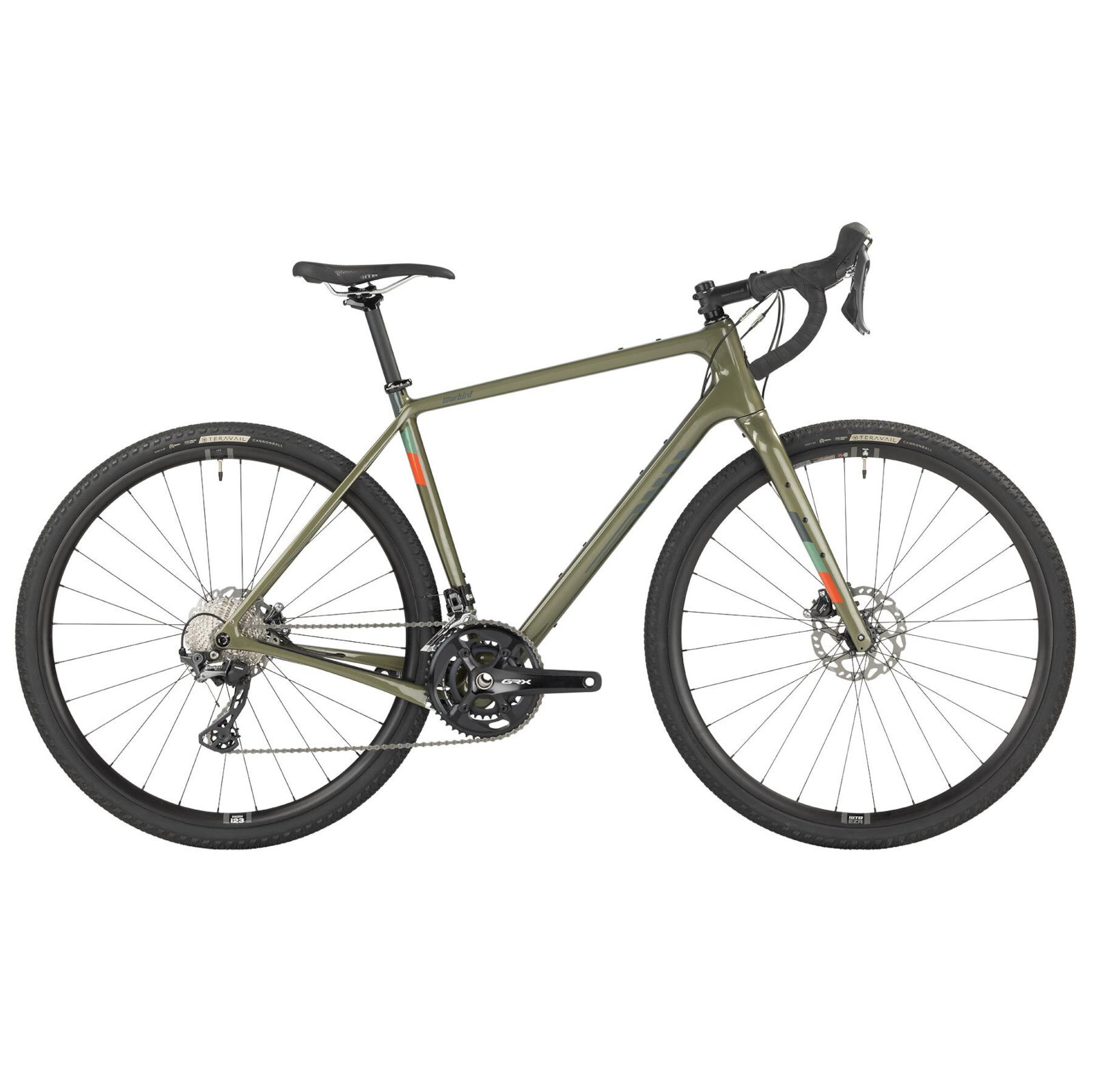 bk6980-salsa-warbird-c-grx-810-01-1293542.jpg Salsa WARBIRD Carbon GRX 810 - Gravel Bike - 2023 - green - Image 1