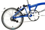 Brompton C Line Explore - 6-Speed - High Bar - Telescopic Seatpost - Dynamo - 16" Folding Bike - 2022 - picadilly blue matt - Image 4