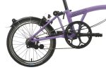 Brompton C Line Explore - 6-Speed - High Bar - Telescopic Seatpost - Rear Rack & Dynamo - 16" Folding Bike - 2024 - Pop Lilac - Image 5