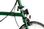 Brompton C Line Utility - 3-Speed - High Bar - Extended Seatpost - Dynamo - 16" Folding Bike - 2022 - racing green matt - Image 6