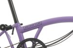 Brompton C Line Explore - 6-Speed - Low Bar - Standard Seatpost - Rear Rack & Dynamo - 16" Folding Bike - 2024 - Pop Lilac - Image 5
