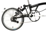 Brompton C Line Explore - 6-Speed - Mid Bar - Standard Seatpost - Dynamo - 16" Folding Bike - 2022 - black matt - Image 4