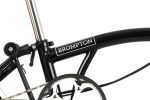 Brompton C Line Explore - 6-Speed - Mid Bar - Standard Seatpost - Dynamo - 16" Folding Bike - 2022 - black matt - Image 5