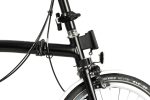 Brompton C Line Utility - 3-Speed - High Bar - Telescopic Seatpost - 16" Folding Bike - 2022 - black matt - Image 6