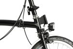 Brompton C Line Utility - 3-Speed - High Bar - Telescopic Seatpost - Dynamo - 16" Folding Bike - 2022 - black matt - Image 6