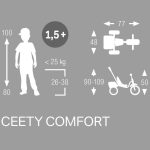 Puky CEETY COMFORT Tricycle - grey - Image 2