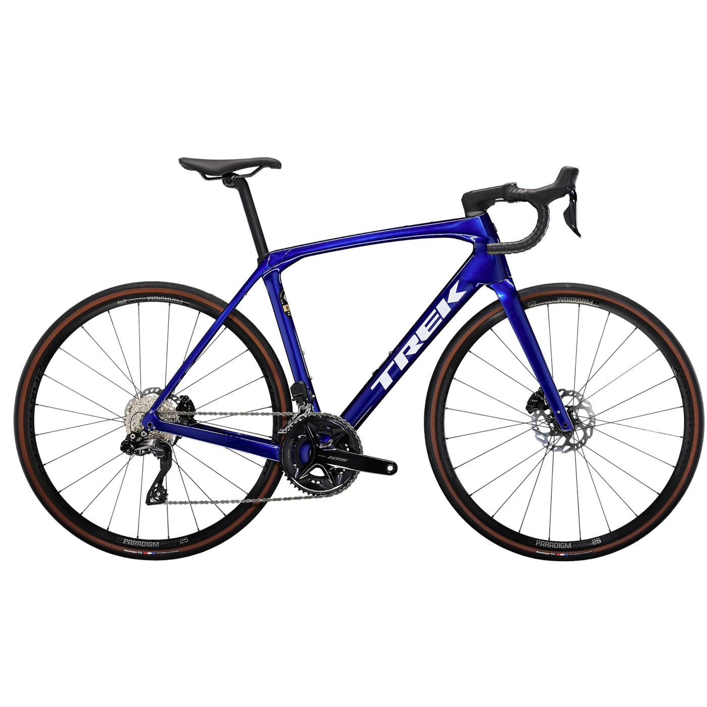 domanesl6-primary-1332752.jpg Trek DOMANE SL 6 Gen 4 105 Di2 Carbon Road Bike - 2023 - Hex Blue - Image 1