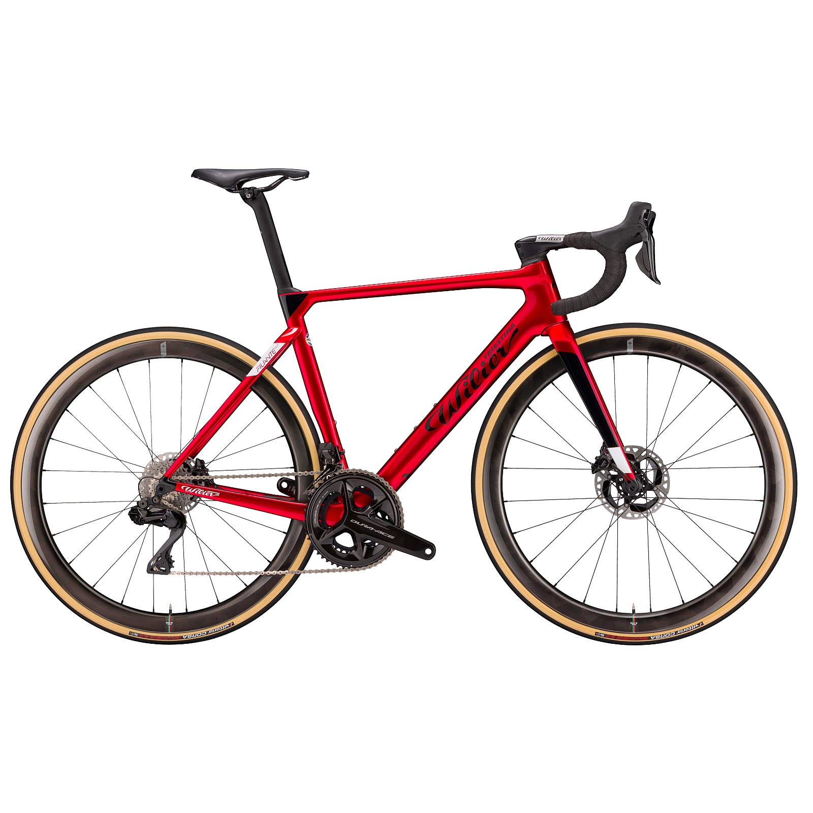 filante-slr-ultegra-di2-slr42-velvet-red-glossy-1310225.jpg Wilier FILANTE SLR - Ultegra Di2 - SLR42 - Carbon Roadbike - 2023 - velvet red glossy - Image 1