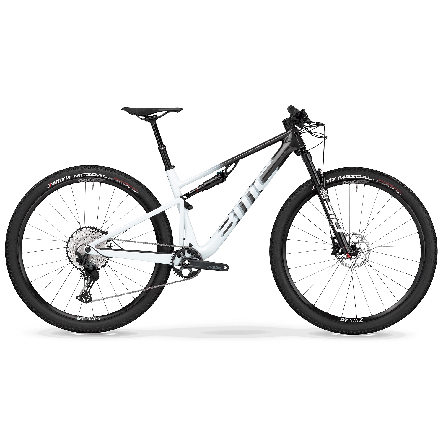 fourstroke-three-carbon-white-1336969.jpg BMC FOURSTROKE THREE - 29" Carbon Mountainbike - 2023 - carbon / white - Image 1