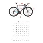 Wilier 0 SL Disc - 105 Di2 - NDR38 - Carbon Roadbike - 2023 - black red matt - Image 2