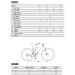 Orbea ALMA M TEAM Mountain Bike - 2023 - Wine Red Carbon (gloss/matt) - Image 2