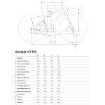 Cannondale SCALPEL HT CARBON 1 - 29" Mountain Bike - 2023 - mercury - Image 2
