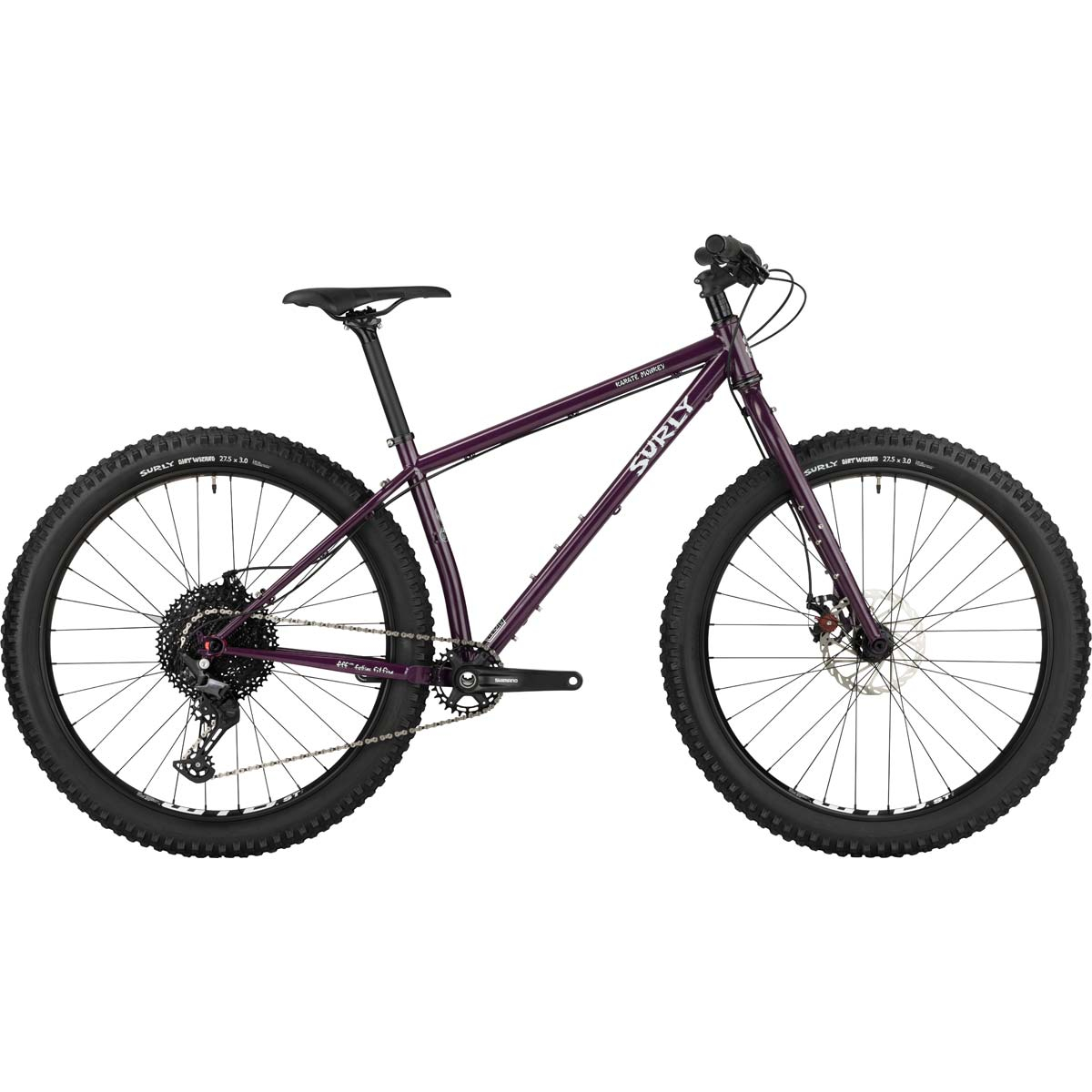 karate-monkey-organic-eggplant-1357255.jpg Surly KARATE MONKEY - 27.5"+ Mountainbike - 2023 - organic eggplant - Image 1