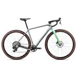 Orbea Terra M21e Team 1X - Force XPLR eTAP AXS Gravel Bike - 2023 - stone silver / ice green