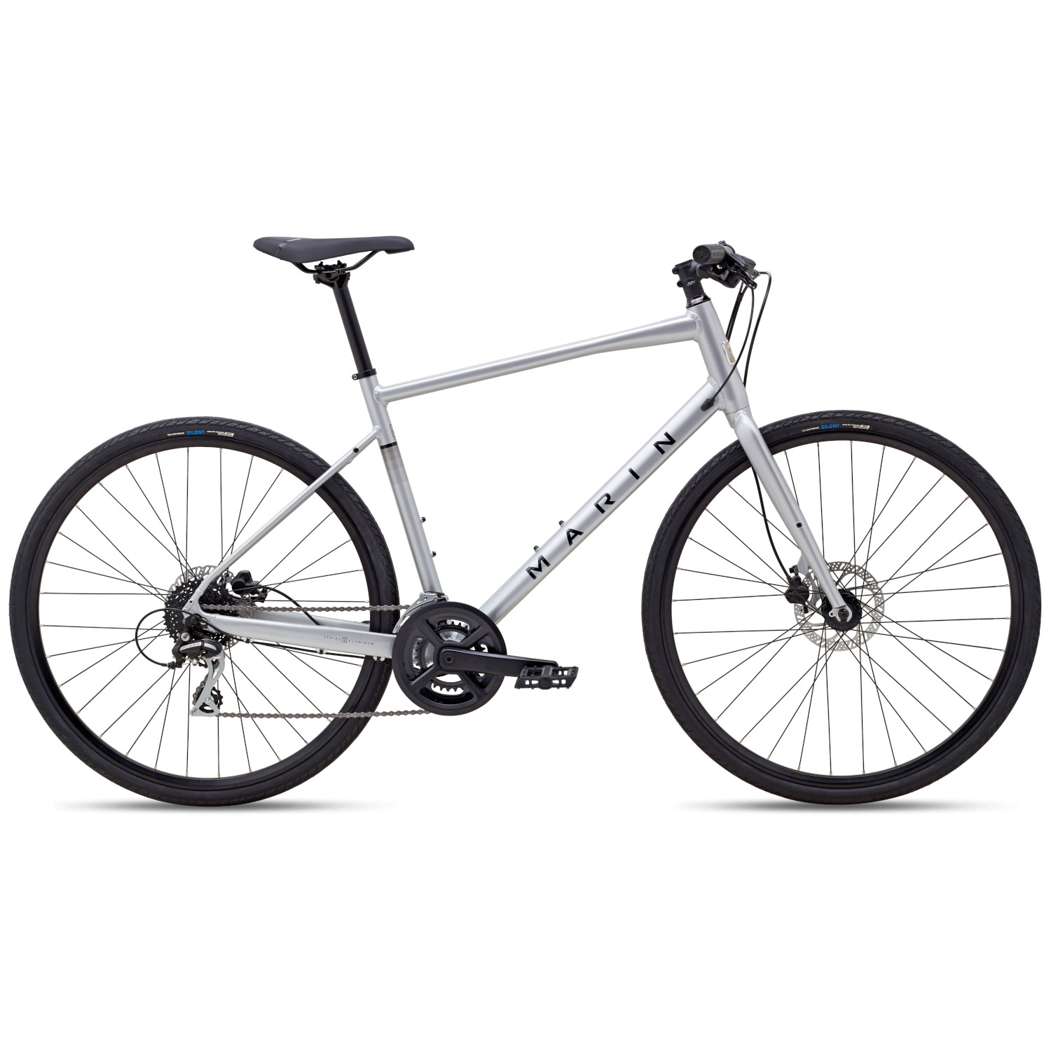 marin-fairfax-2-silver-01-1294298.jpg Marin FAIRFAX 2 - Fitness Bike - 2023 - gloss silver / black - Image 1