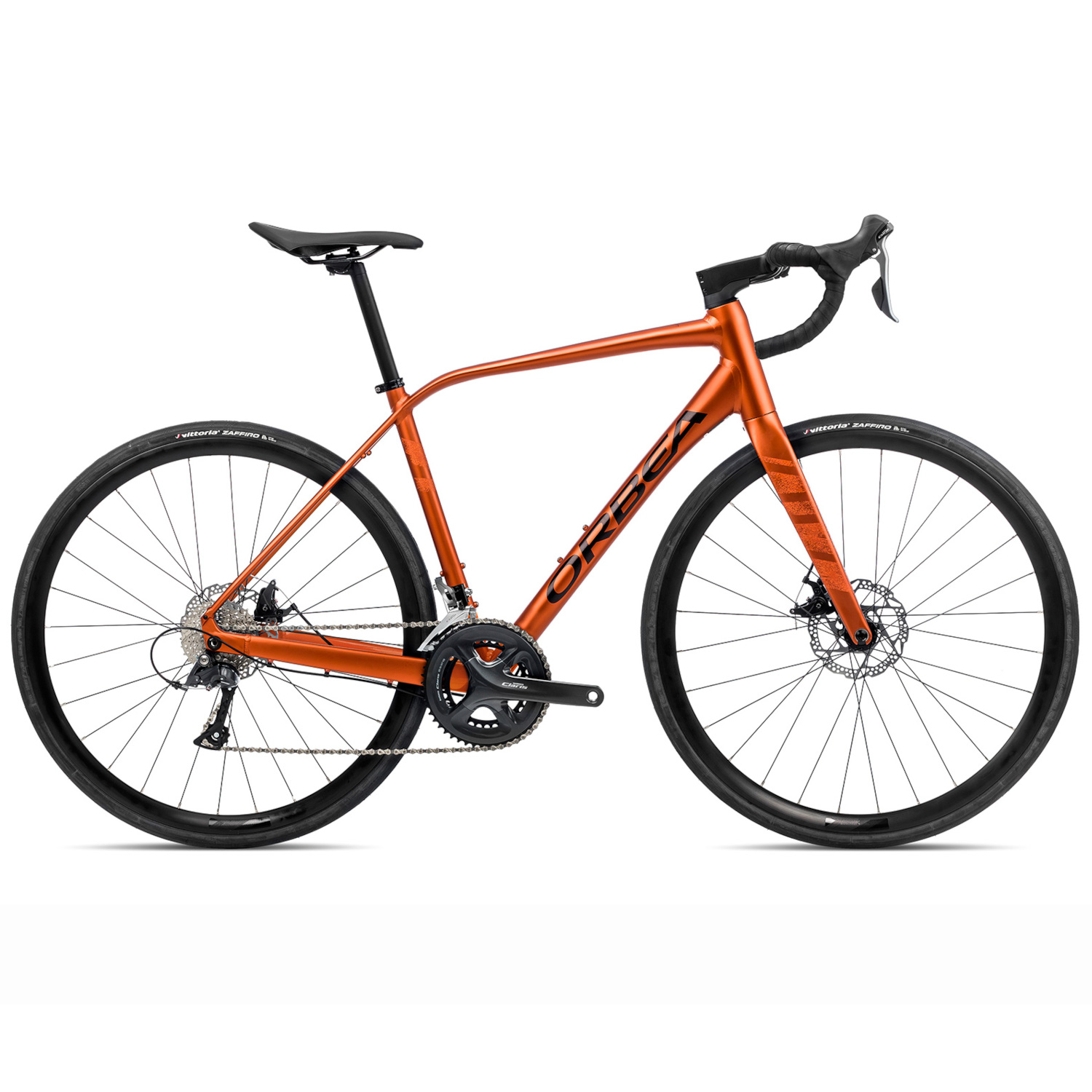 n101ttcc-orbea-aa-side-avant-h60-1-1394303.jpg Orbea AVANT H60 Road Bike - 2023 - Orange Candy (matt/gloss) - Image 1