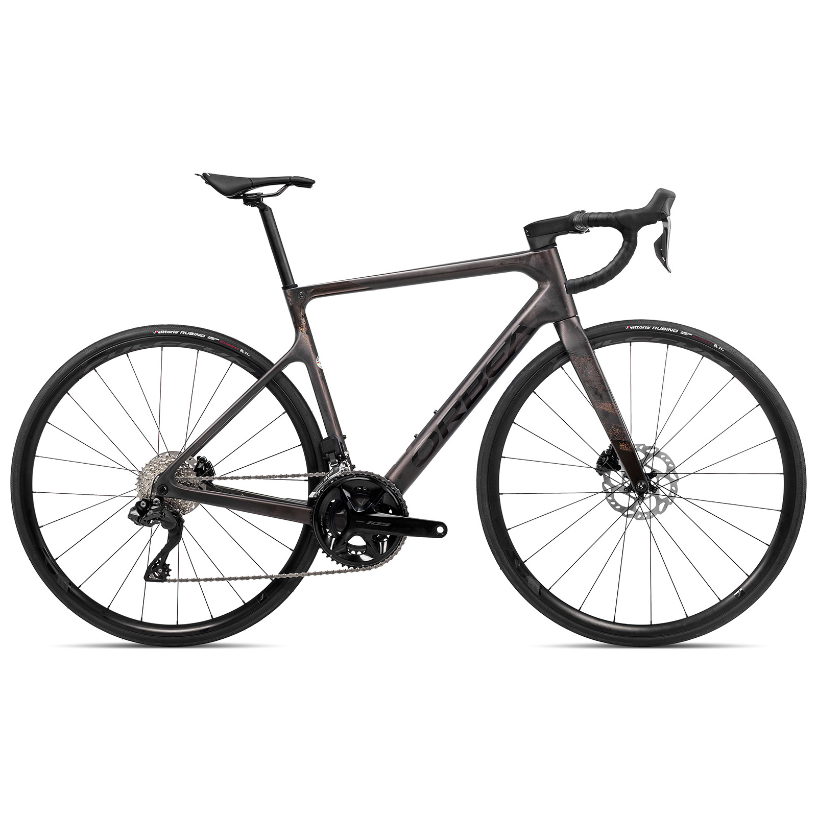 n112ttcc-ah-side-orbea-orca-m30i-team-1408595.jpg Orbea ORCA M30iTEAM - 105 Di2 Carbon Road Bike - 2023 - Cosmic Carbon (matt/gloss) - Image 1