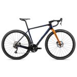 Orbea TERRA M20 TEAM - GRX RX810 Gravel Bike - 2023 - Blue Carbon - Leo Orange