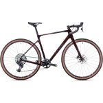 CUBE NUROAD C:62 SLT - Carbon Gravel Bike - 2023 - liquidred / red