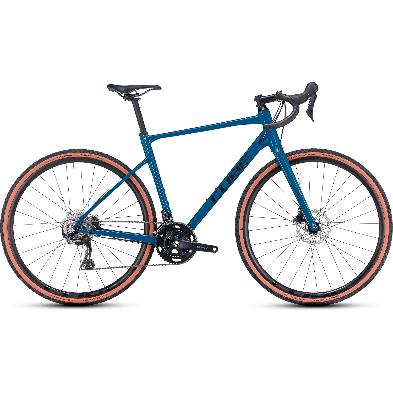 nuroad-race-blue-black-1424084.jpg CUBE NUROAD Race - Gravel Bike - 2023 - blue / black - Image 1