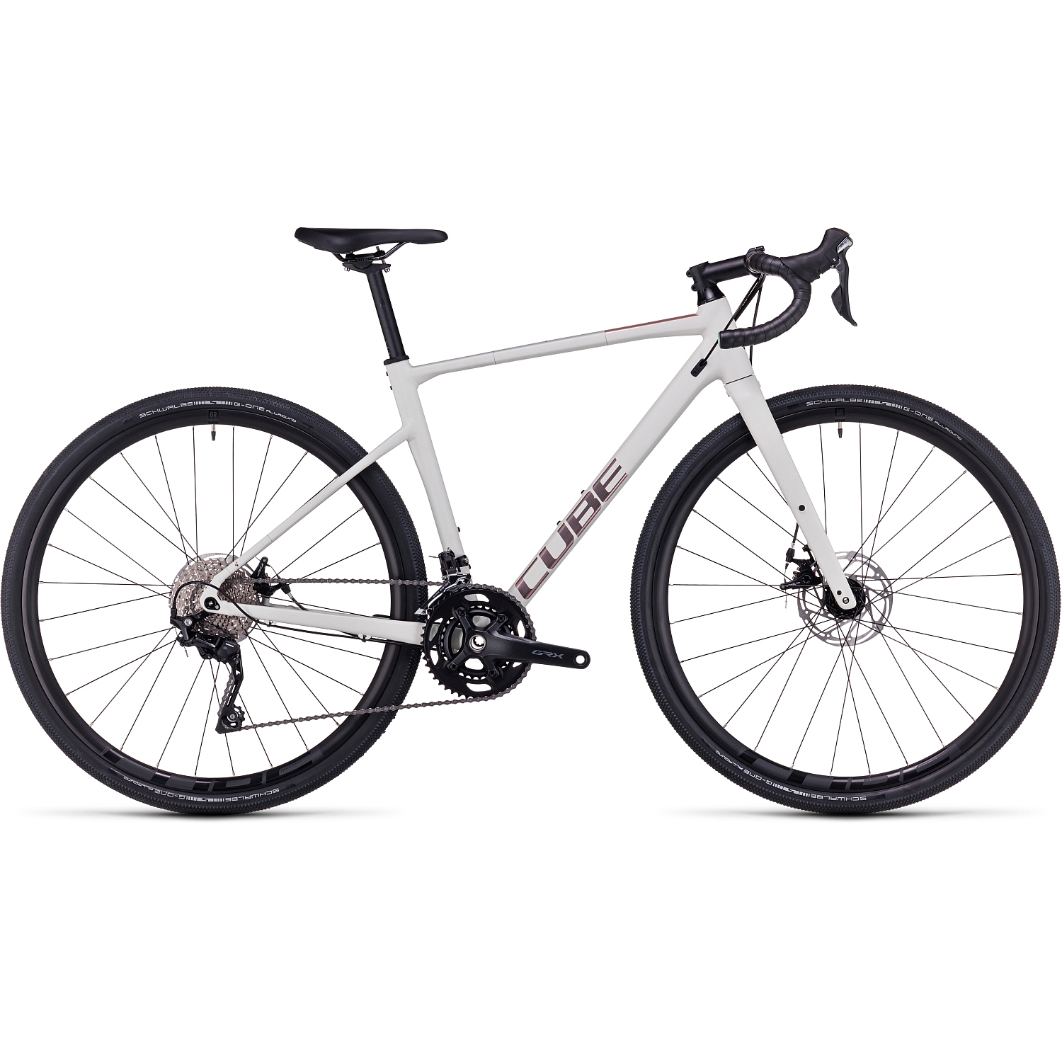 nuroad-ws-lightgrey-rose-1423956.jpg CUBE NUROAD WS - Women Gravel Bike - 2023 - lightgrey / rose - Image 1