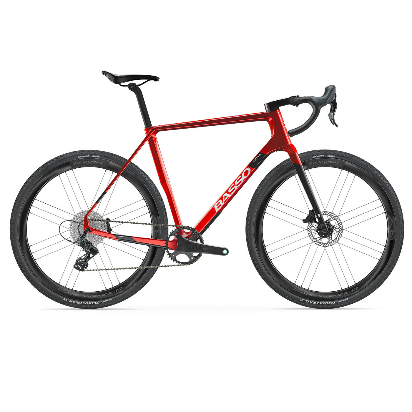 palta-candy-red-ekar-shamal-1367173.jpg Basso PALTA - Ekar 1X - Gravel Bike - Carbon - 2023 - Candy Red - Image 1