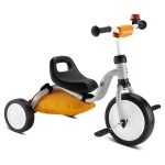 Puky FITSCH Tricycle - Bundle incl. Frame Bag - grey/bear