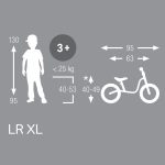 Puky LR XL - 12" Run Bike - black - Image 2